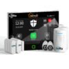 no monthly fee home security system