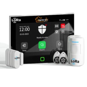 no monthly fee home security system